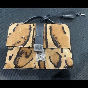 Georgio Armani animal print bag. Authentic